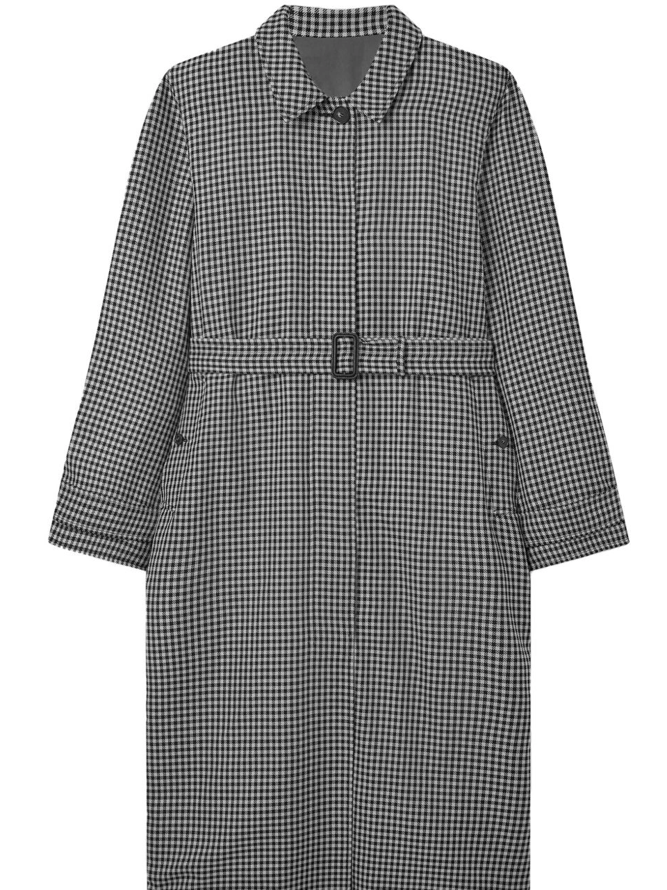 Affordable Women reversible Stella coat McCartney car checked 0714